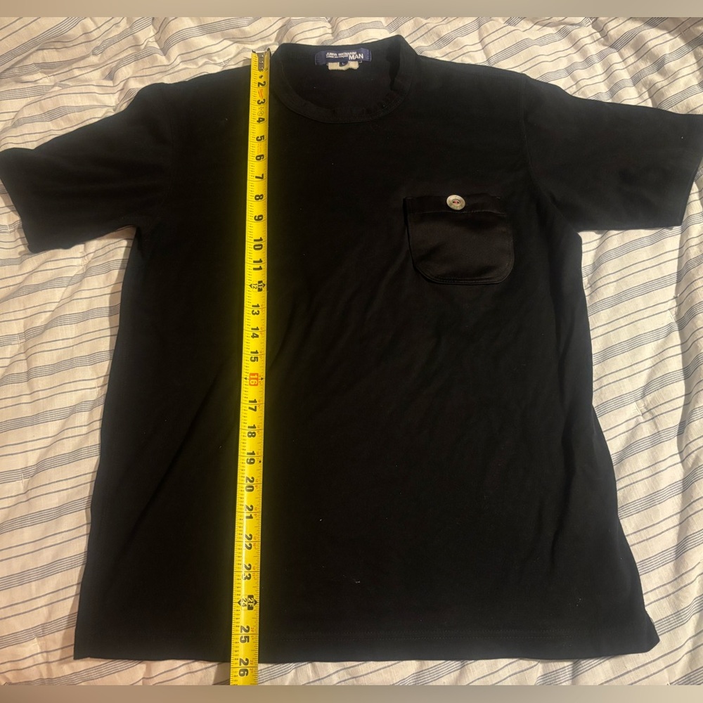 Junya Watanabe X Comme des Garcons Black Men's T-Shirt with Pocket